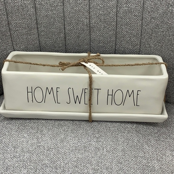 Rae Dunn Home Sweet Home Planter new